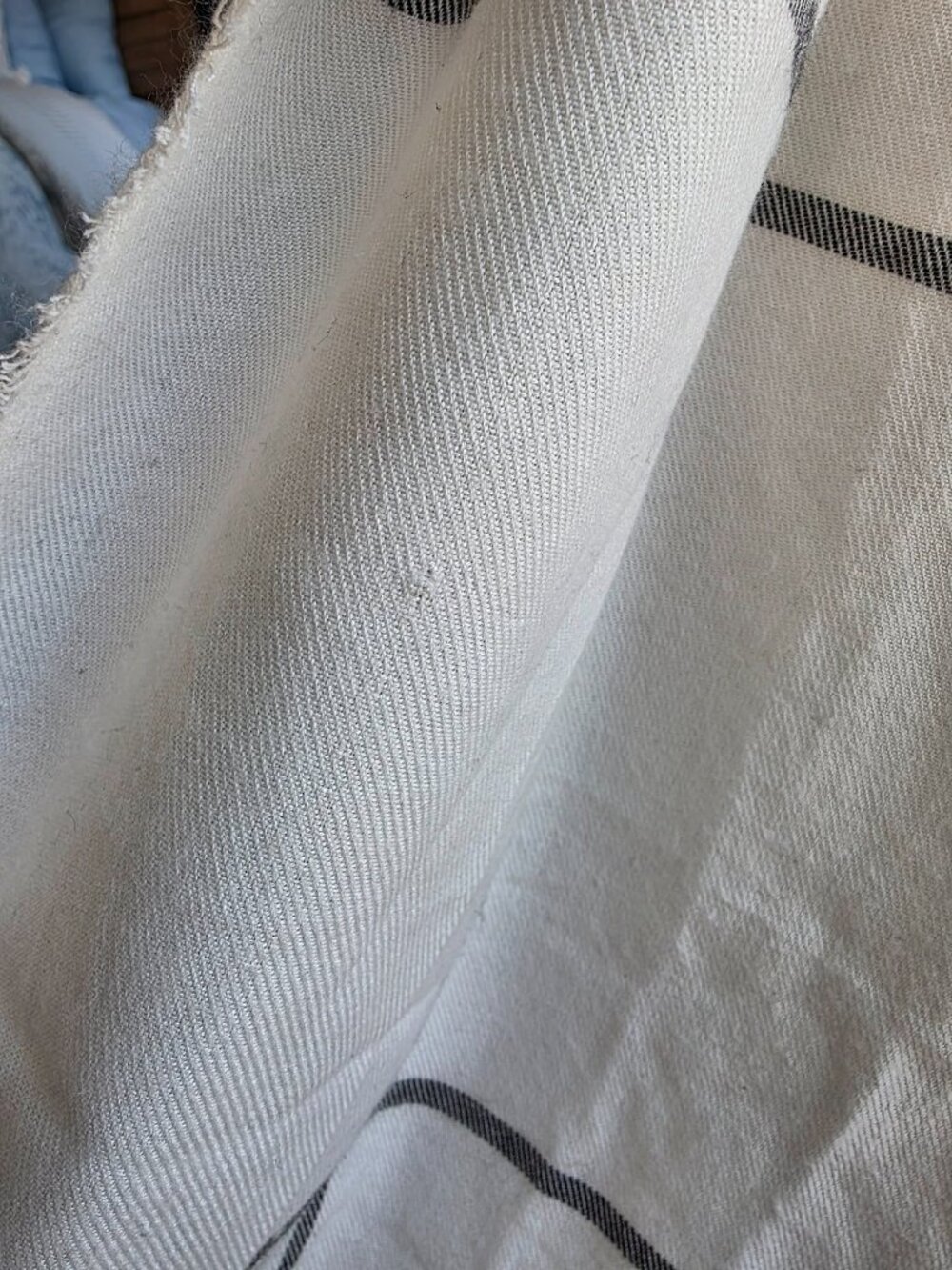 Express White & Black Windowpane Scarf - Picture 13 of 13